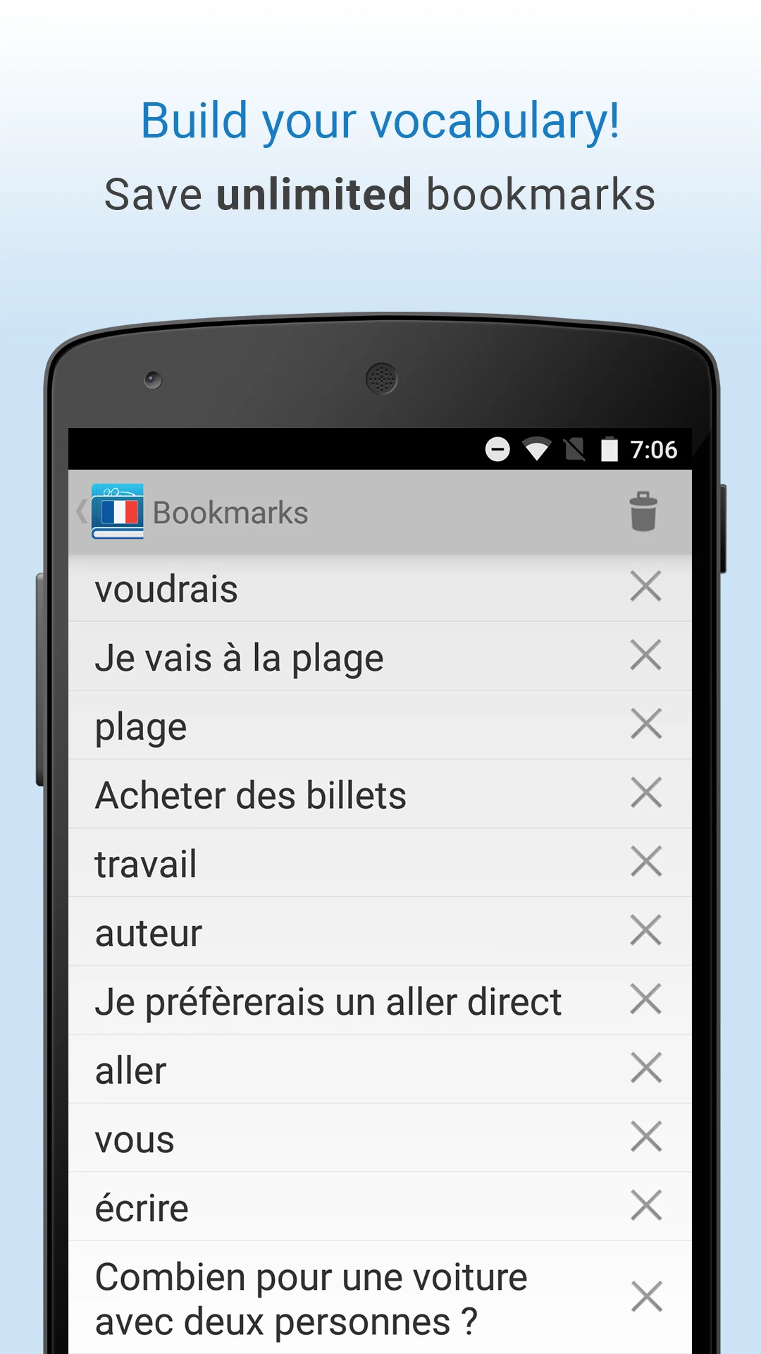 French Dictionary & Thesaurus screenshot